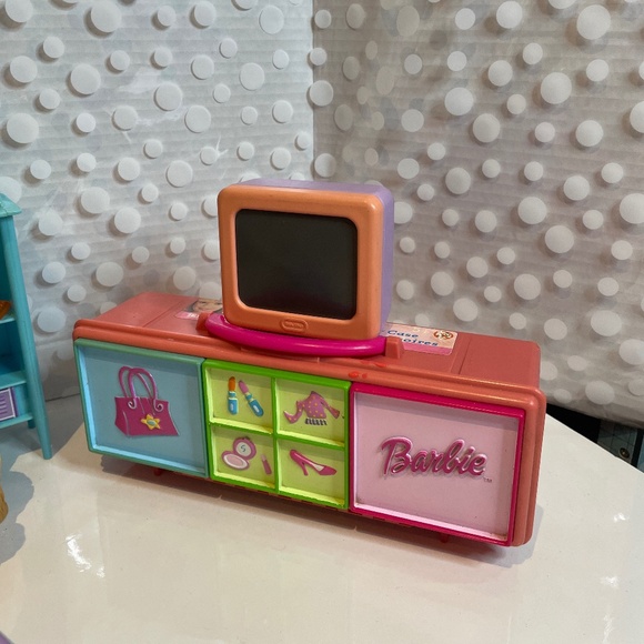Vintage Little Tikes Barbie Just My Size 📺 Living Room - Picture 5 of 16